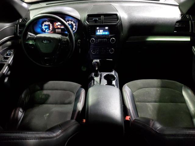 1FM5K8AT8JGB00228 - 2018 FORD EXPLORER POLICE INTERCEPTOR შავი ფოტო 8