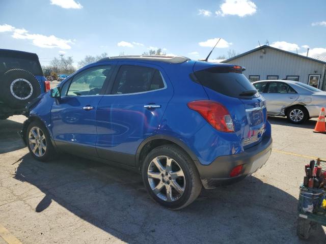 KL4CJCSB7DB128699 - 2013 BUICK ENCORE BLUE photo 2