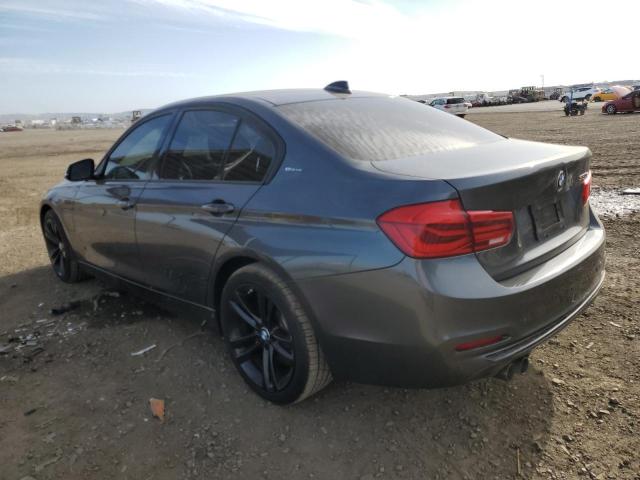 WBA8E1C55GK479822 - 2016 BMW 330E GRAY photo 2