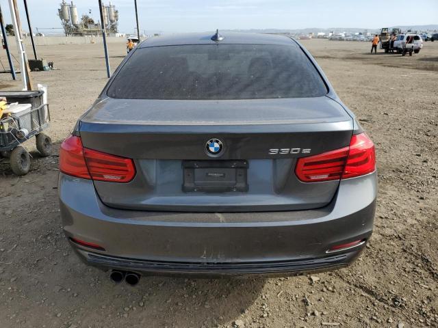 WBA8E1C55GK479822 - 2016 BMW 330E GRAY photo 6