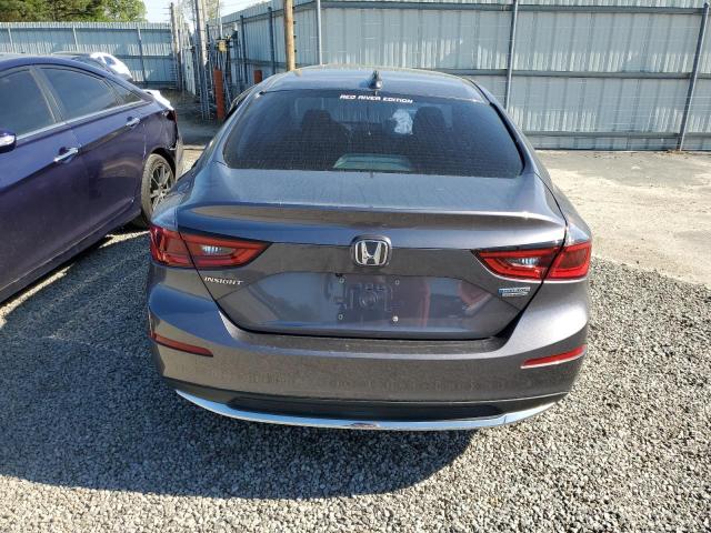 19XZE4F90KE001312 - 2019 HONDA INSIGHT TOURING CHARCOAL photo 6