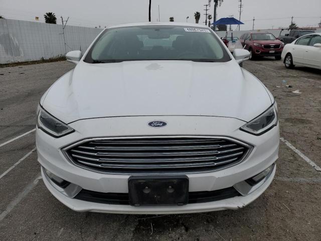 3FA6P0PU1HR306026 - 2017 FORD FUSION SE PHEV WHITE photo 5