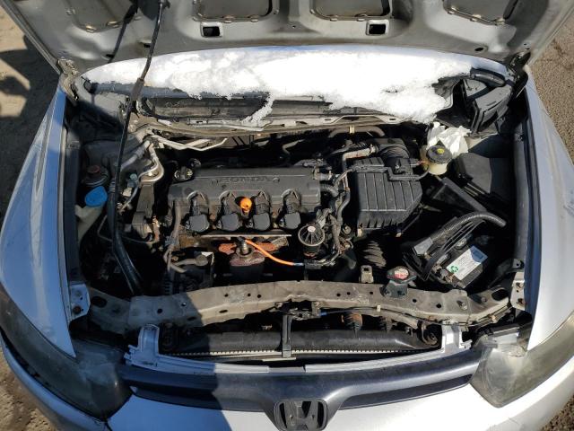2HGFG12958H512112 - 2008 HONDA CIVIC EXL ვერცხლისფერი ფოტო 11