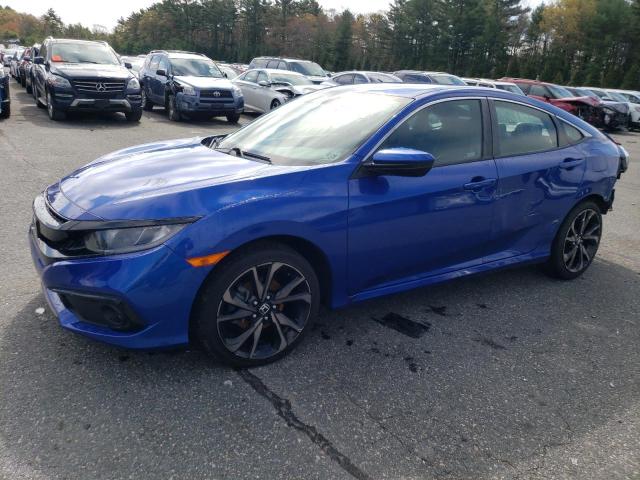 2HGFC2F86LH534728 - 2020 HONDA CIVIC SPORT 蓝色 照片 1