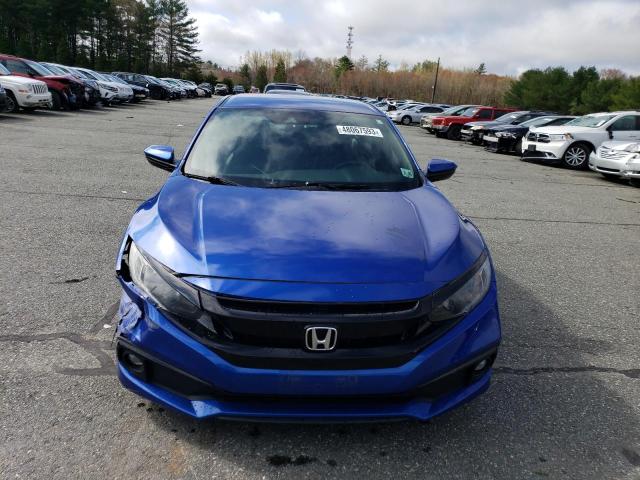2HGFC2F86LH534728 - 2020 HONDA CIVIC SPORT 蓝色 照片 5