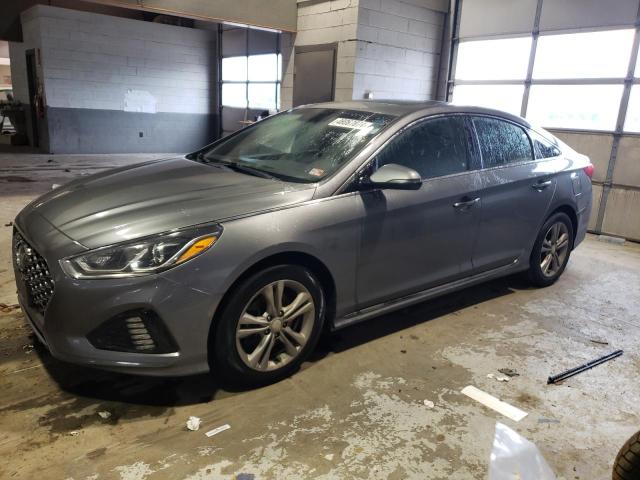 5NPE34AF1JH718698 - 2018 HYUNDAI SONATA SPORT GRAY photo 1