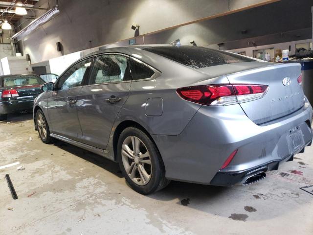 5NPE34AF1JH718698 - 2018 HYUNDAI SONATA SPORT GRAY photo 2