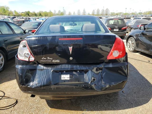 1G2ZF57B884136038 - 2008 PONTIAC G6 VALUE LEADER BLACK photo 6