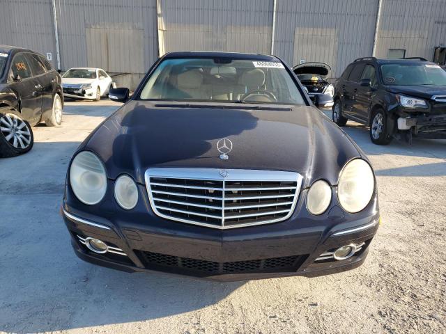 WDBUF87X58B250804 - 2008 MERCEDES-BENZ E 350 4MATIC BLUE photo 5