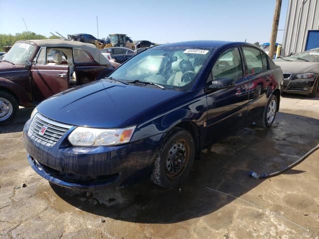1G8AJ58F17Z117934 - 2007 SATURN ION LEVEL 2 BLUE photo 1