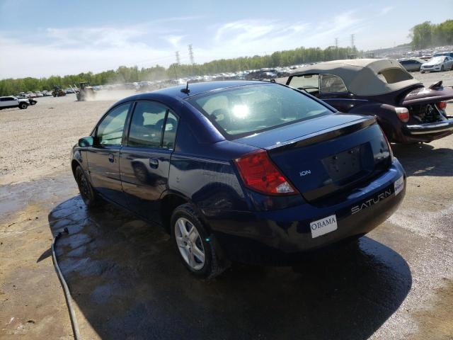 1G8AJ58F17Z117934 - 2007 SATURN ION LEVEL 2 BLUE photo 2