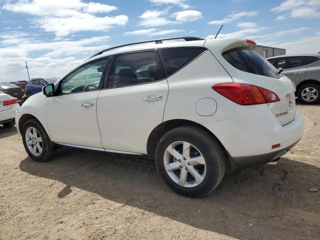 JN8AZ1MU9AW020828 - 2010 NISSAN MURANO S WHITE photo 2