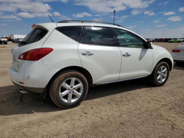 JN8AZ1MU9AW020828 - 2010 NISSAN MURANO S WHITE photo 3