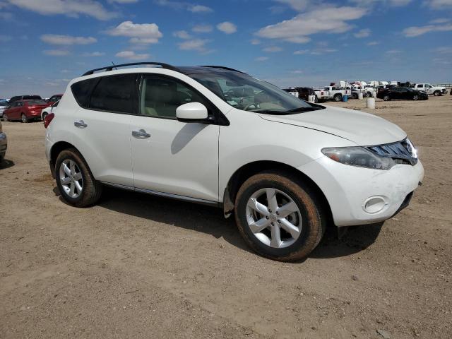 JN8AZ1MU9AW020828 - 2010 NISSAN MURANO S WHITE photo 4