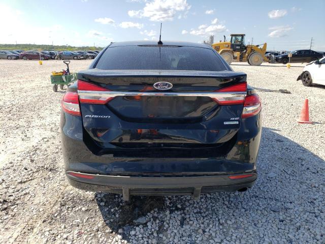 3FA6P0HD5HR206591 - 2017 FORD FUSION SE BLACK photo 6