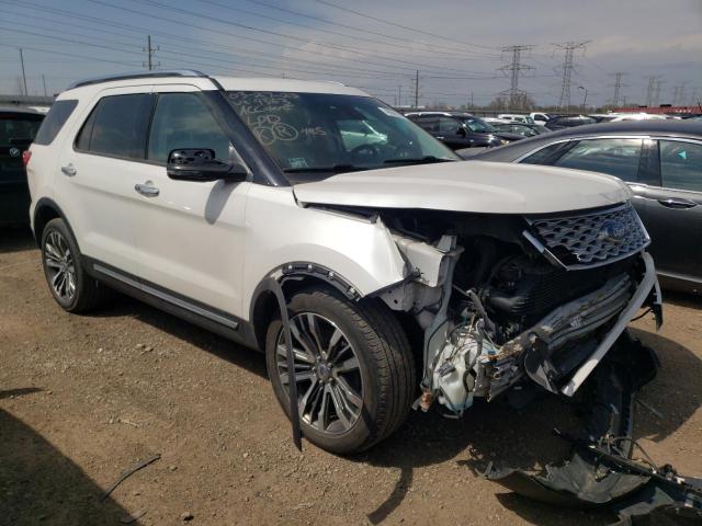 1FM5K8HT2GGA69363 - 2016 FORD EXPLORER PLATINUM WHITE photo 4