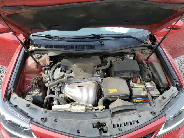 4T1BF1FK0EU775819 - 2014 TOYOTA CAMRY L RED photo 11