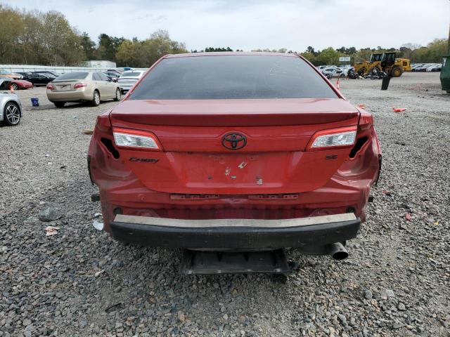 4T1BF1FK0EU775819 - 2014 TOYOTA CAMRY L RED photo 6