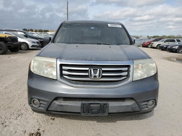 5FNYF3H53CB021398 - 2012 HONDA PILOT EXL GRAY photo 5