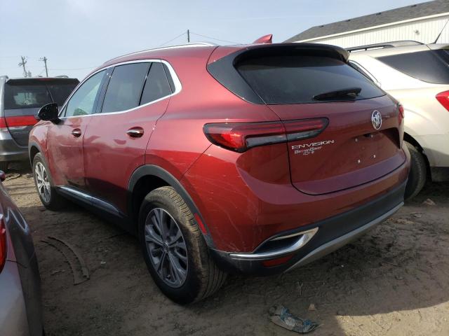 LRBAZLR48ND112920 - 2022 BUICK ENVISION PREFERRED MAROON photo 2