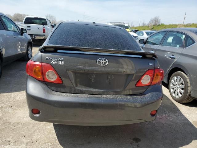 JTDBL40E29J035035 - 2009 TOYOTA COROLLA BASE GRAY photo 6