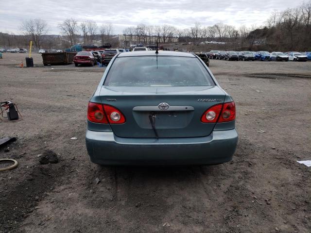 2T1BR32E66C602439 - 2006 TOYOTA COROLLA CE TURQUOISE photo 6