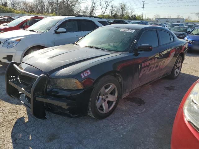 2C3CDXAG5CH305438 - 2012 DODGE CHARGER POLICE BLACK photo 1