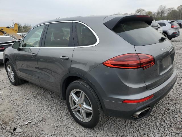 WP1AA2A2XGLA11205 - 2016 PORSCHE CAYENNE GRAY photo 2