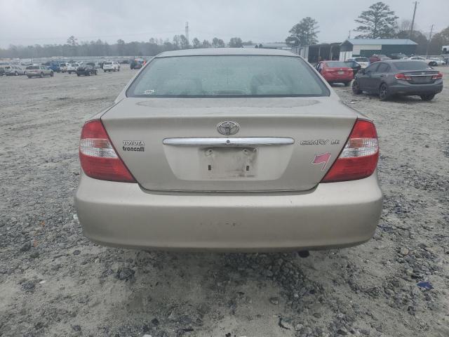 4T1BE32K64U841194 - 2004 TOYOTA CAMRY LE TAN photo 6