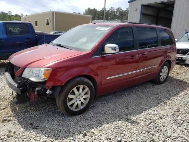 2A4RR8DG9BR604118 - 2011 CHRYSLER TOWN & COU TOURING L BURGUNDY photo 1