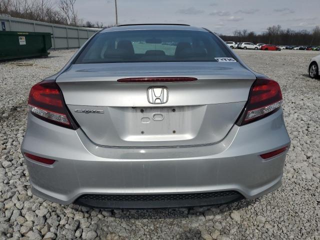 2HGFG3B03EH503322 - 2014 HONDA CIVIC EXL ვერცხლისფერი ფოტო 6