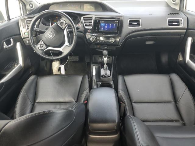 2HGFG3B03EH503322 - 2014 HONDA CIVIC EXL ვერცხლისფერი ფოტო 8