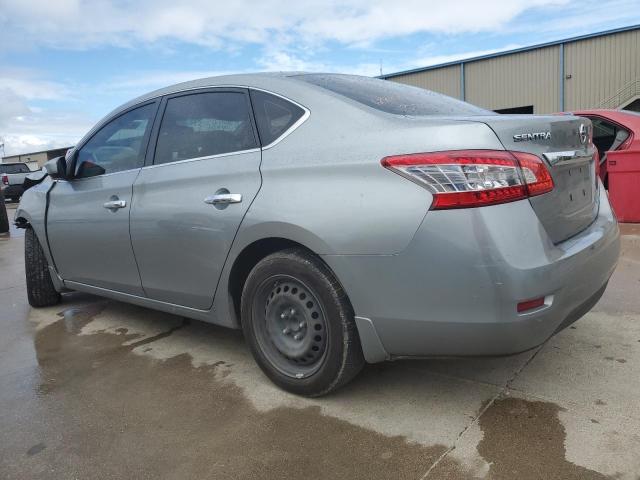 3N1AB7AP1EY271216 - 2014 NISSAN SENTRA S GRAY photo 2