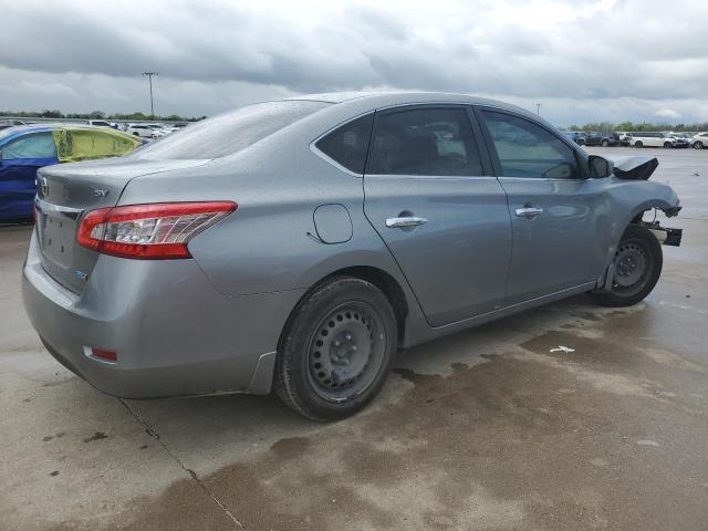 3N1AB7AP1EY271216 - 2014 NISSAN SENTRA S GRAY photo 3