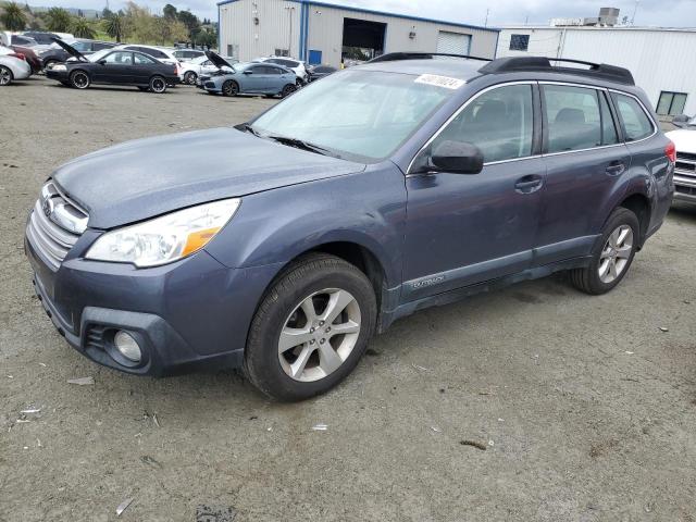 4S4BRBAC0E3204740 - 2014 SUBARU OUTBACK 2.5I BLUE photo 1