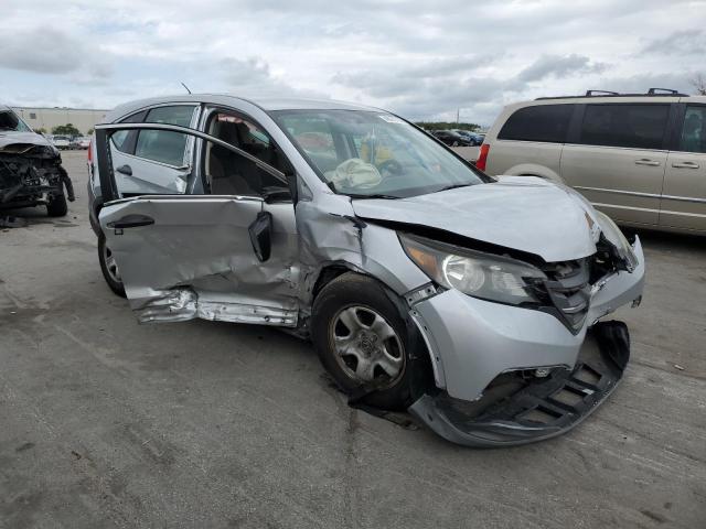 2HKRM4H36DH656083 - 2013 HONDA CR-V LX SILVER photo 4