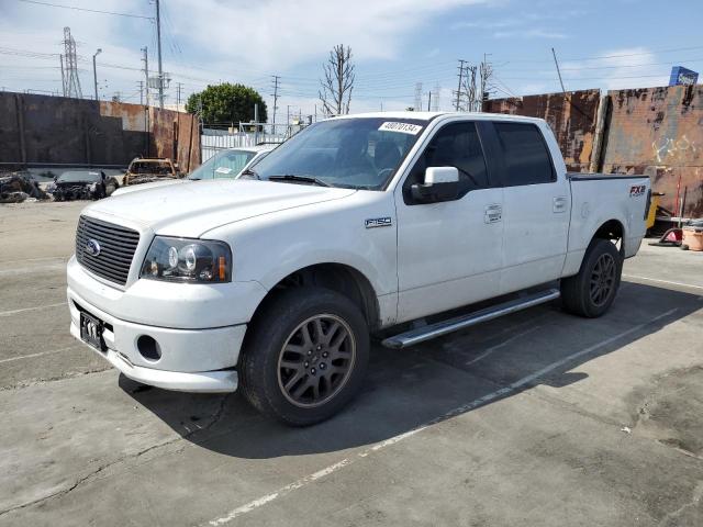 1FTPW12568KC47311 - 2008 FORD F150 SUPERCREW WHITE photo 1