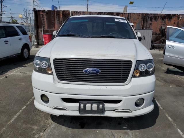 1FTPW12568KC47311 - 2008 FORD F150 SUPERCREW WHITE photo 5