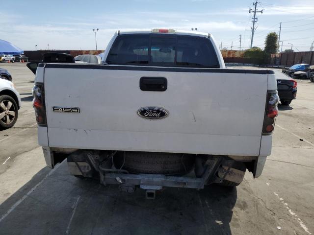 1FTPW12568KC47311 - 2008 FORD F150 SUPERCREW WHITE photo 6