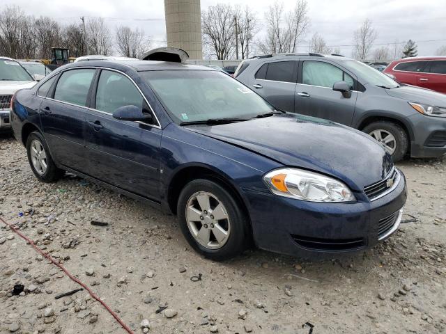 2G1WT55K889240688 - 2008 CHEVROLET IMPALA LT BLUE photo 4