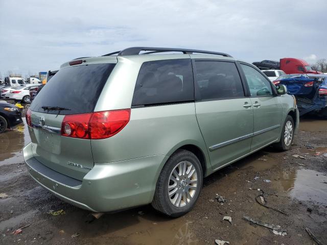 5TDYK4CC7AS329738 - 2010 TOYOTA SIENNA XLE GREEN photo 3