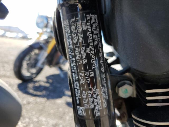 5VPLB36N5F3037601 - 2015 VICTORY MOTORCYCLES GUNNER Boz foto 9