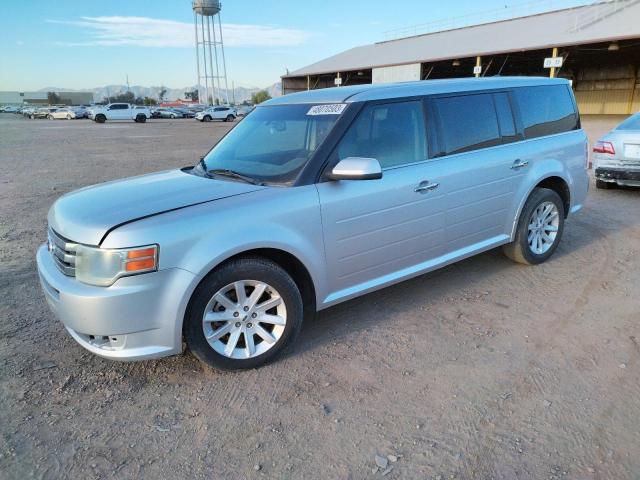 2FMGK5CC0BBD37325 - 2011 FORD FLEX SEL SILVER photo 1