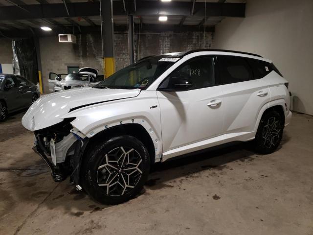 KM8JFCAE5PU207948 - 2023 HYUNDAI TUCSON N LINE WHITE photo 1