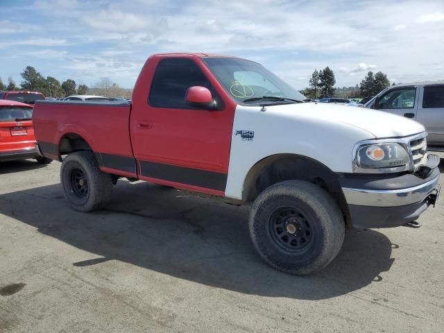 1FTRF18W7XKB10000 - 1999 FORD F150 RED photo 4