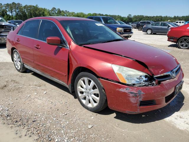 1HGCM66487A037303 - 2007 HONDA ACCORD SE RED photo 4