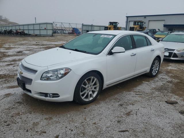 1G1ZE5E78BF318422 - 2011 CHEVROLET MALIBU LTZ WHITE photo 1