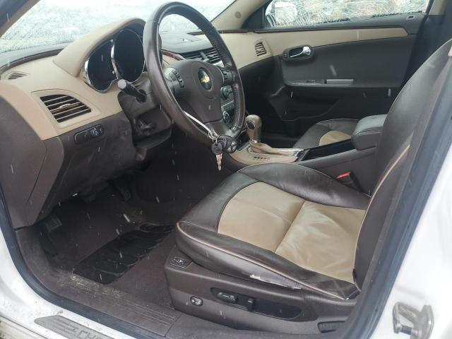 1G1ZE5E78BF318422 - 2011 CHEVROLET MALIBU LTZ WHITE photo 7