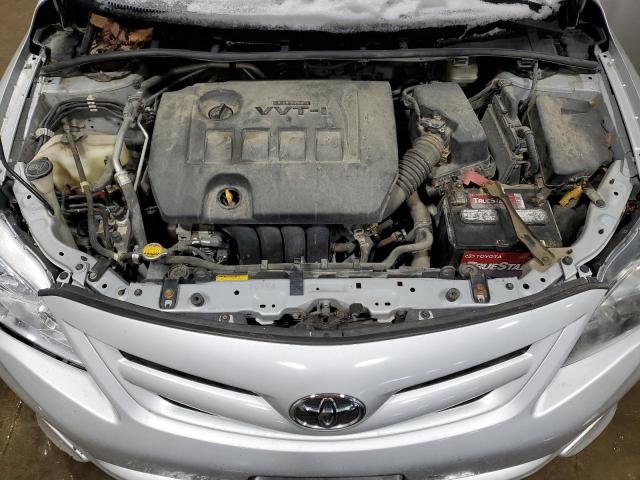 2T1BU4EE1DC080753 - 2013 TOYOTA COROLLA BASE Күміс фото 11