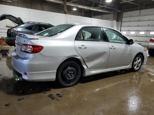 2T1BU4EE1DC080753 - 2013 TOYOTA COROLLA BASE Күміс фото 3